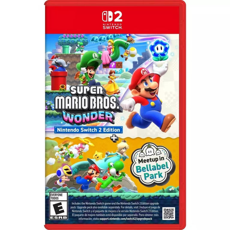 Super Mario Bros. Wonder + Meetup In Bellabel Park Nintendo Switch 2