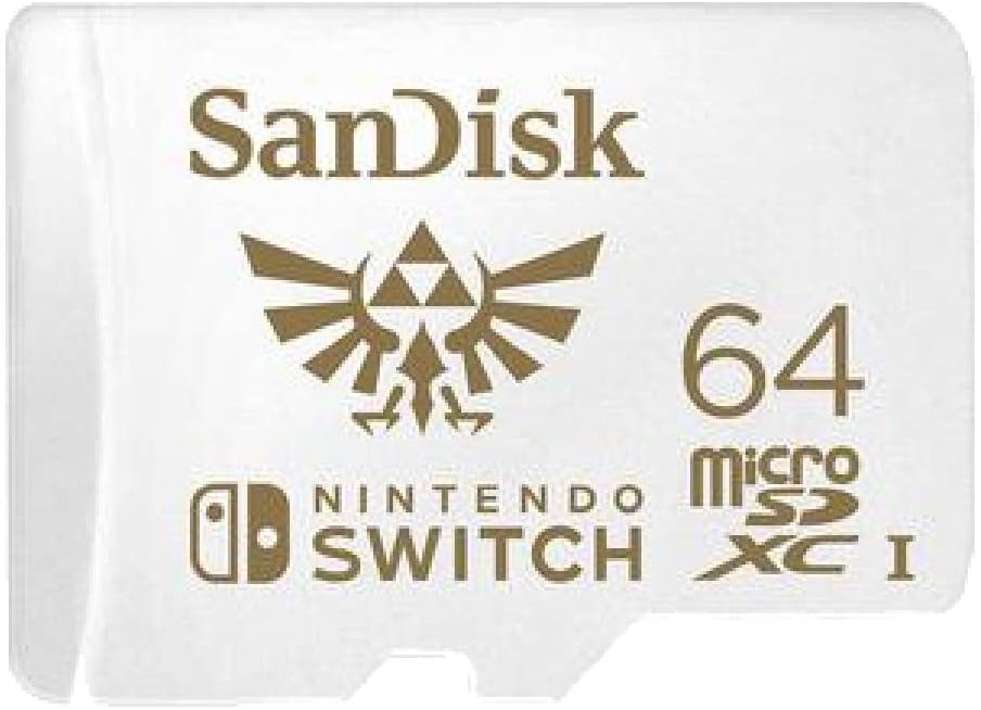 SanDisk 64GB microSDXC Card Licensed for Nintendo Switch