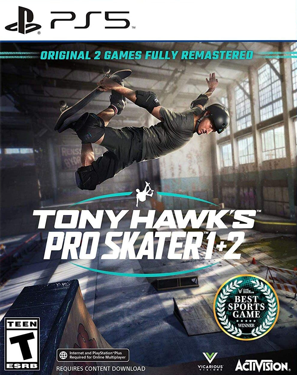 Tony Hawk's Pro Skater 1 + 2 Playstation 5