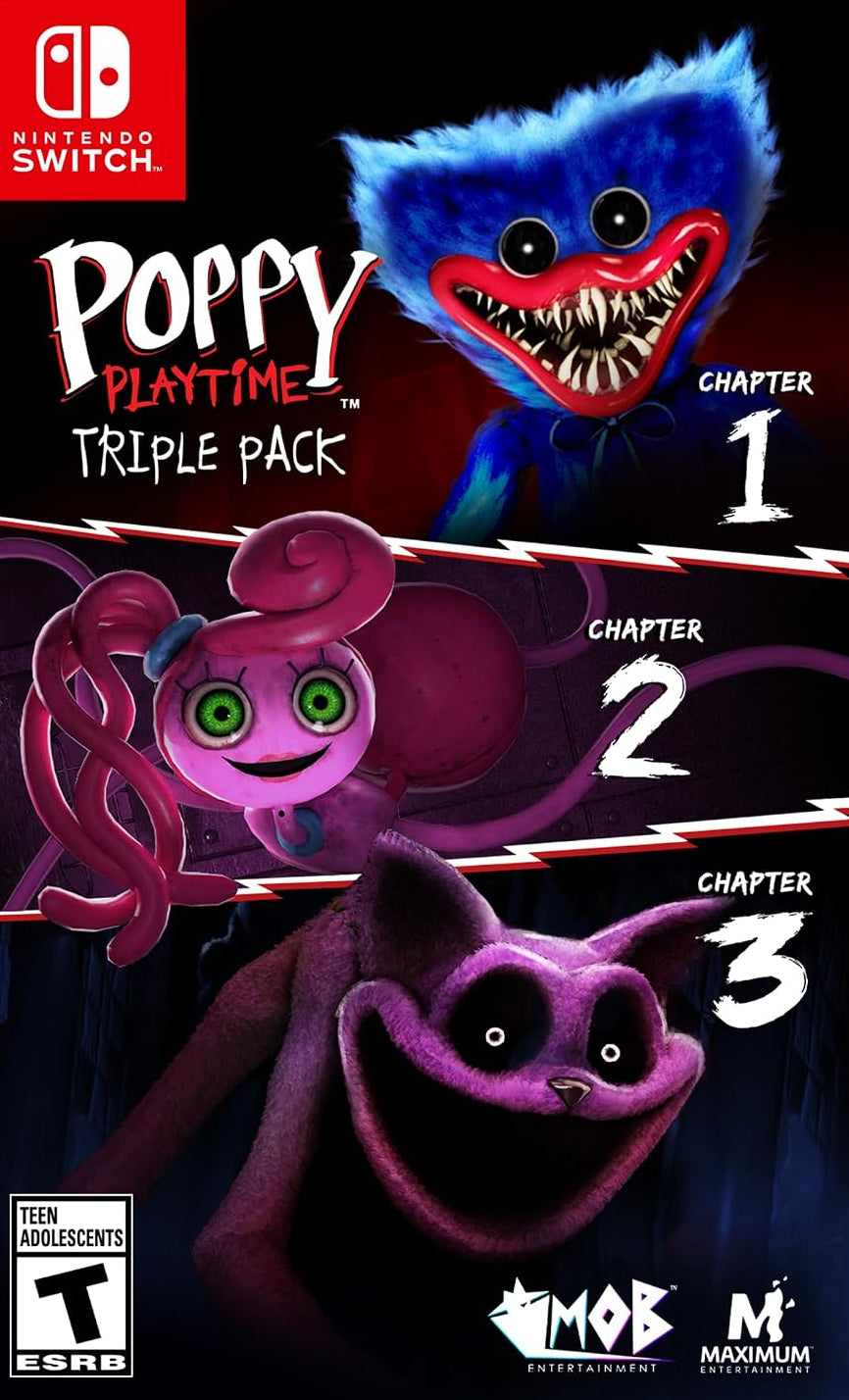 Poppy Playtime Triple Pack Nintendo Switch