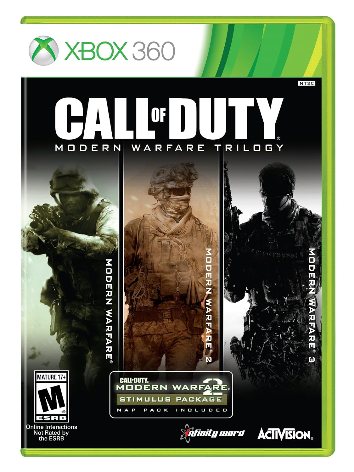 Call of Duty Modern Warfare Trilogy Xbox 360