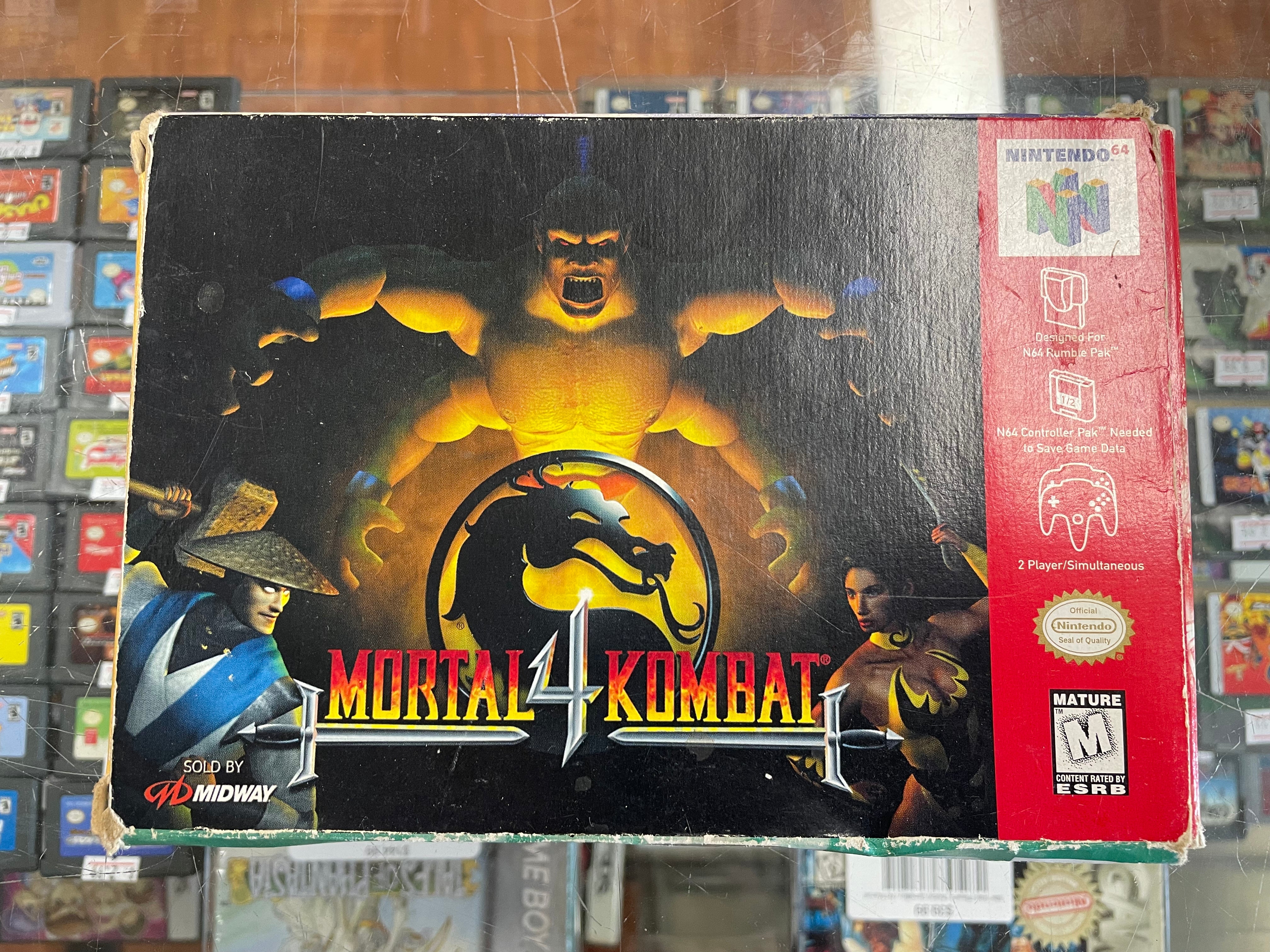 Mortal Kombat 4 (2)  Mortal kombat art, Mortal kombat, Mortal
