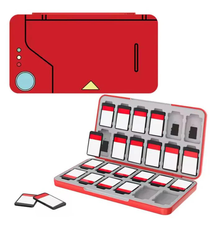 Pokémon Pokédex 24 Slot Game Case Nintendo Switch