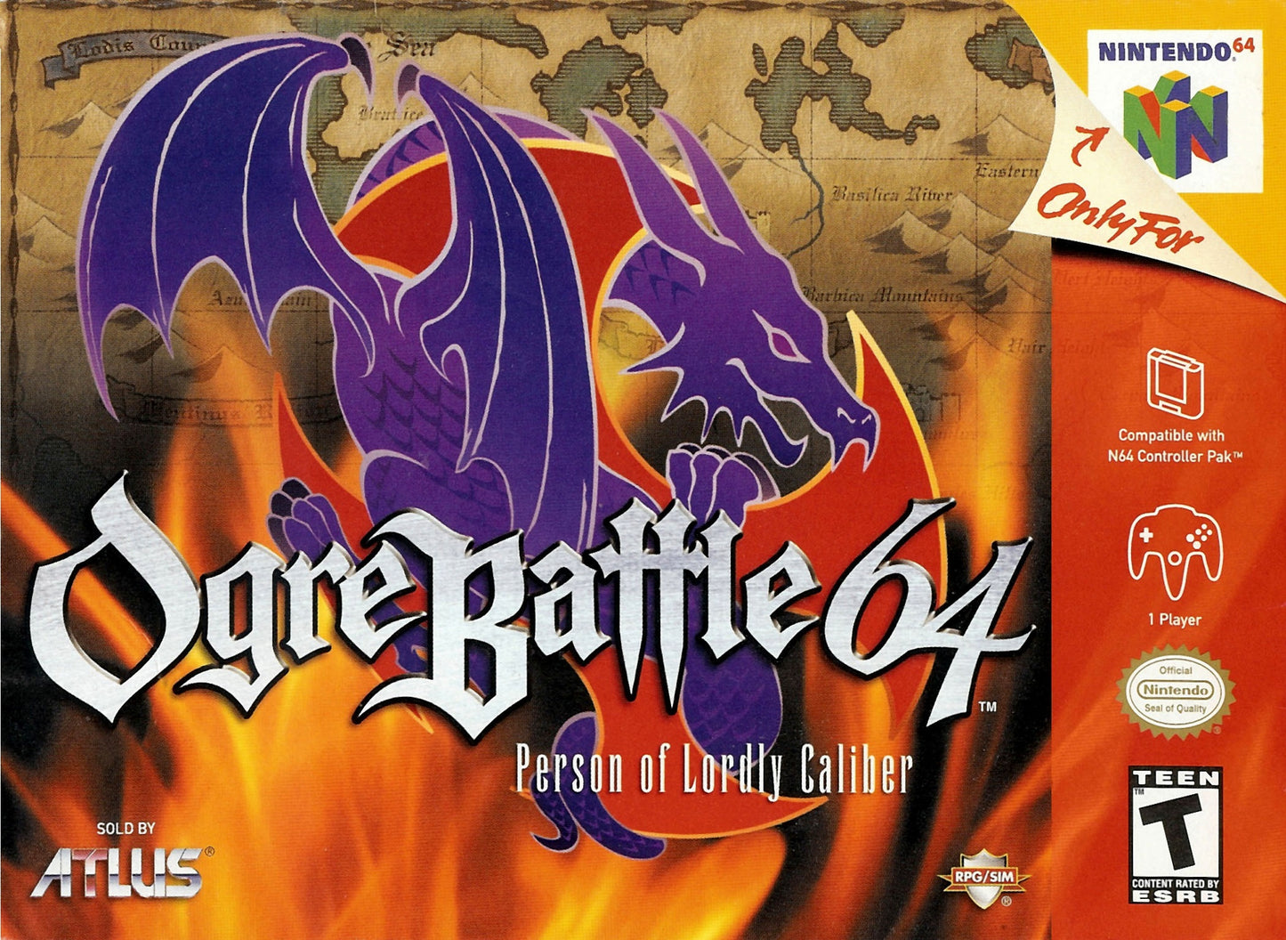 Ogre Battle 64: Person of Lordly Caliber Nintendo 64