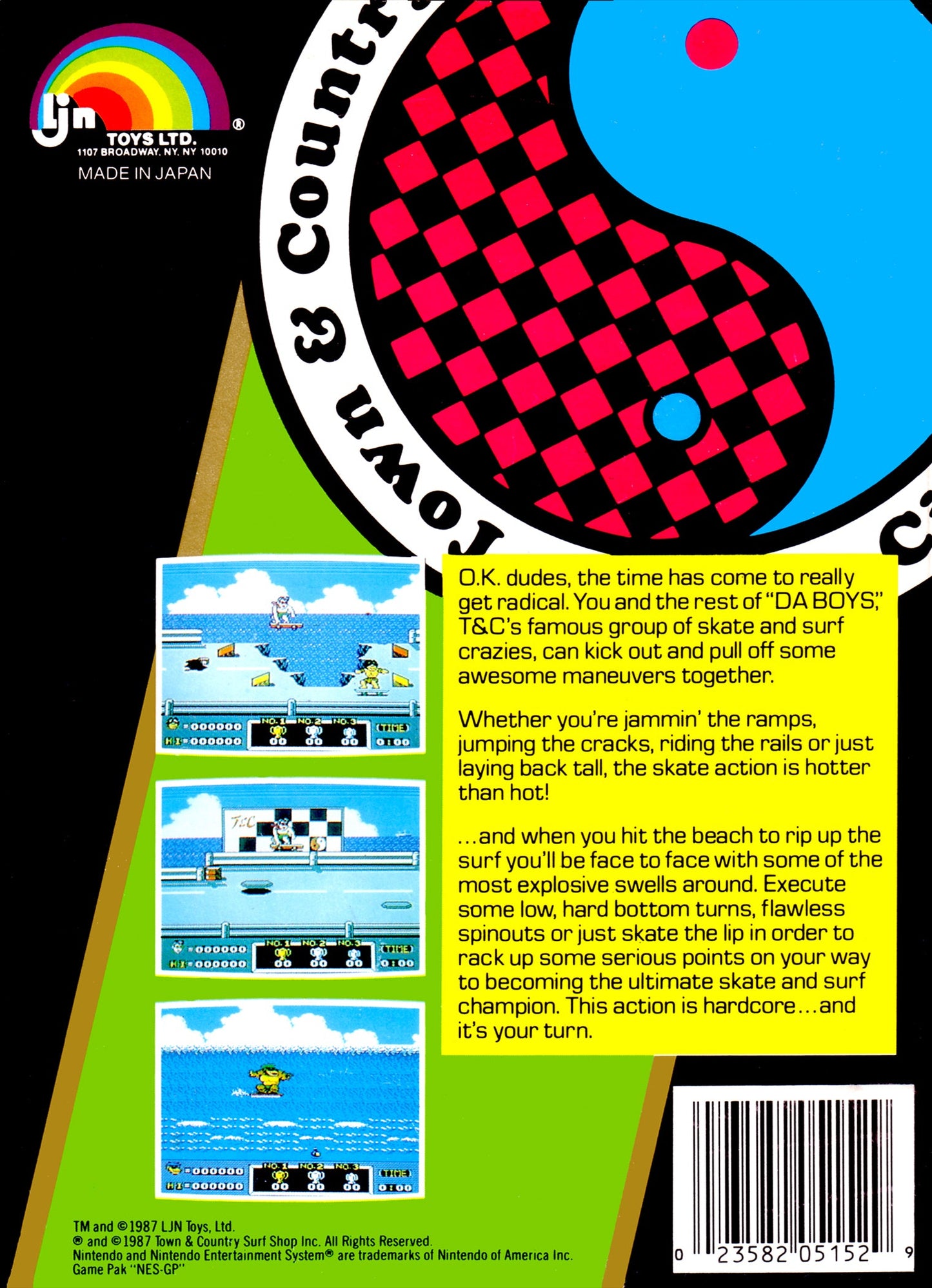 Town & Country Surf Designs: Wood And Water Rage NES