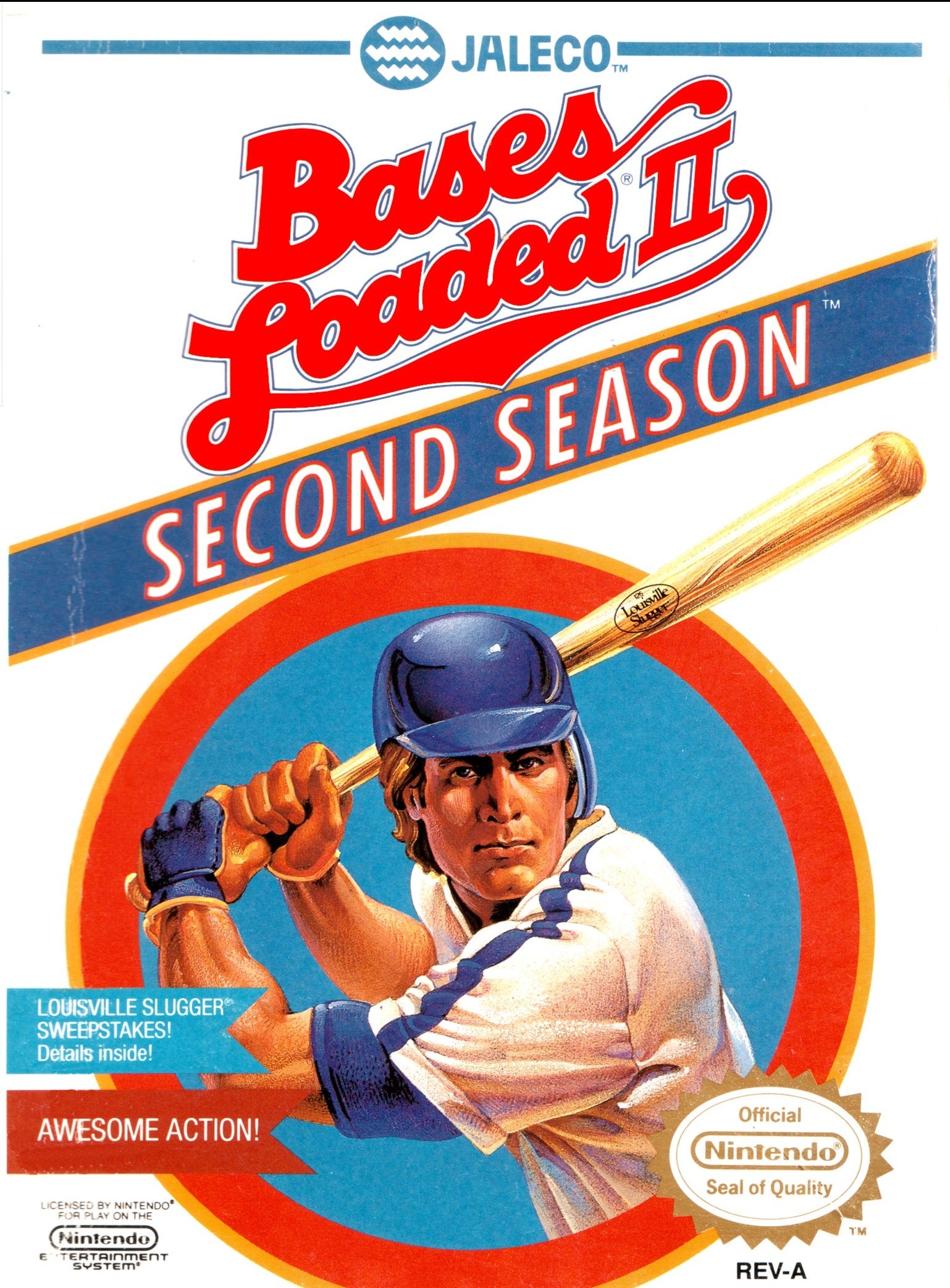 Bases Loaded II Second Season NES Max Level Video Games