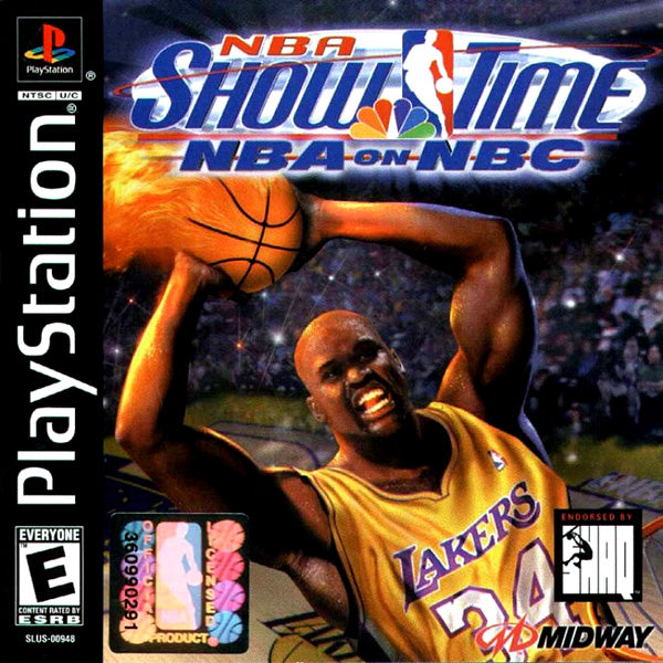 NBA Showtime NBA on NBC Playstation
