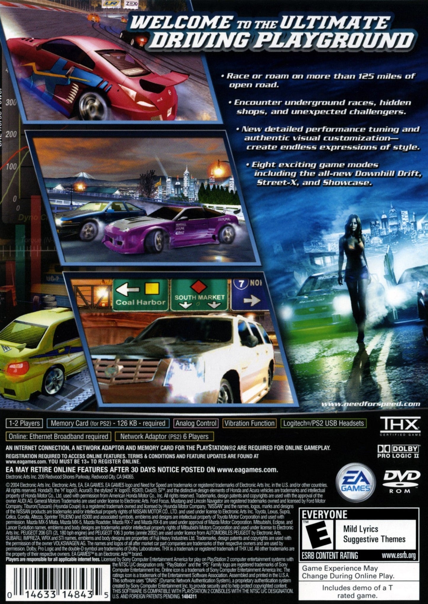 Need For Speed Underground 2 Playstation 2