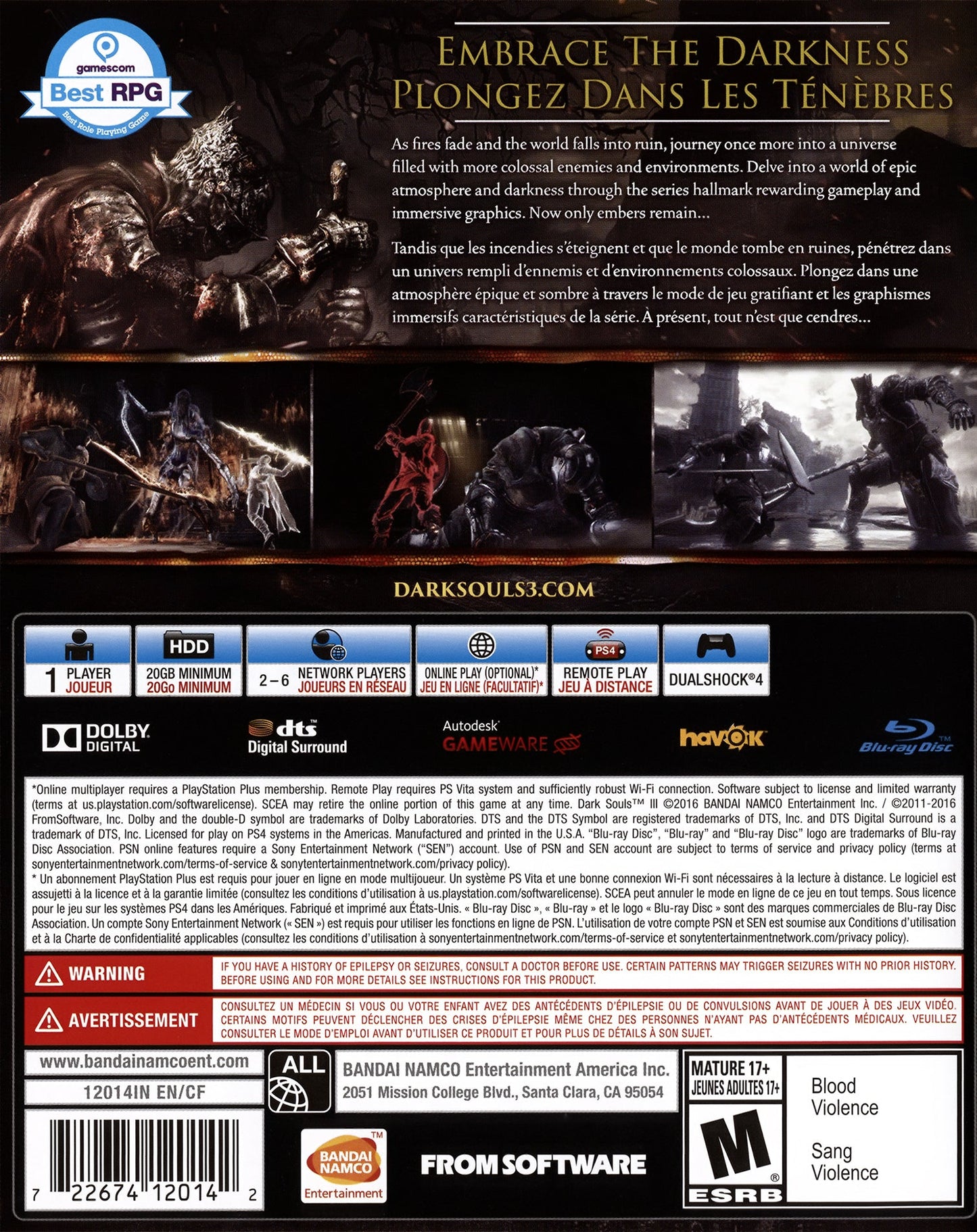 Dark Souls III Playstation 4