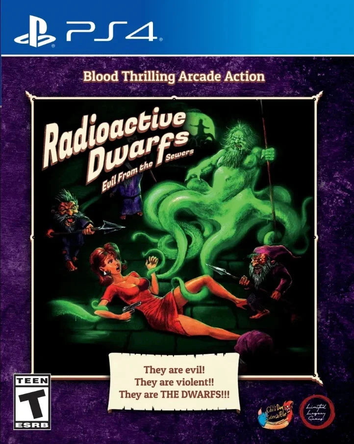 Radioactive Dwarfs Evil From The Sewers Playstation 4