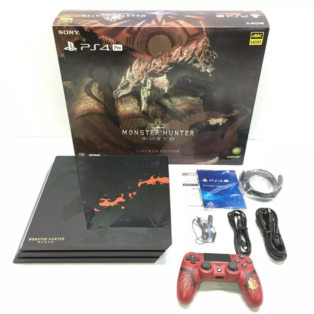 Playstation Pro 1TB [Monster Hunter World Rathalos Edition
