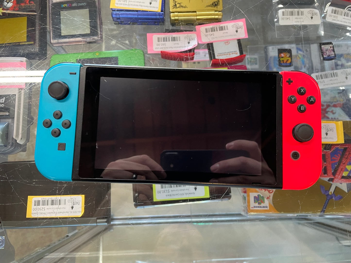 Nintendo Switch Console with Neon Blue & Red Joy Cons (HAC001) Switch
