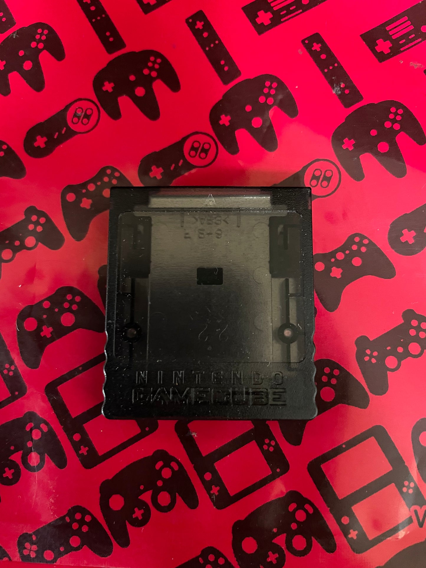 Clear Black Memory Card 59 Blocks US DOL-008 GameCube