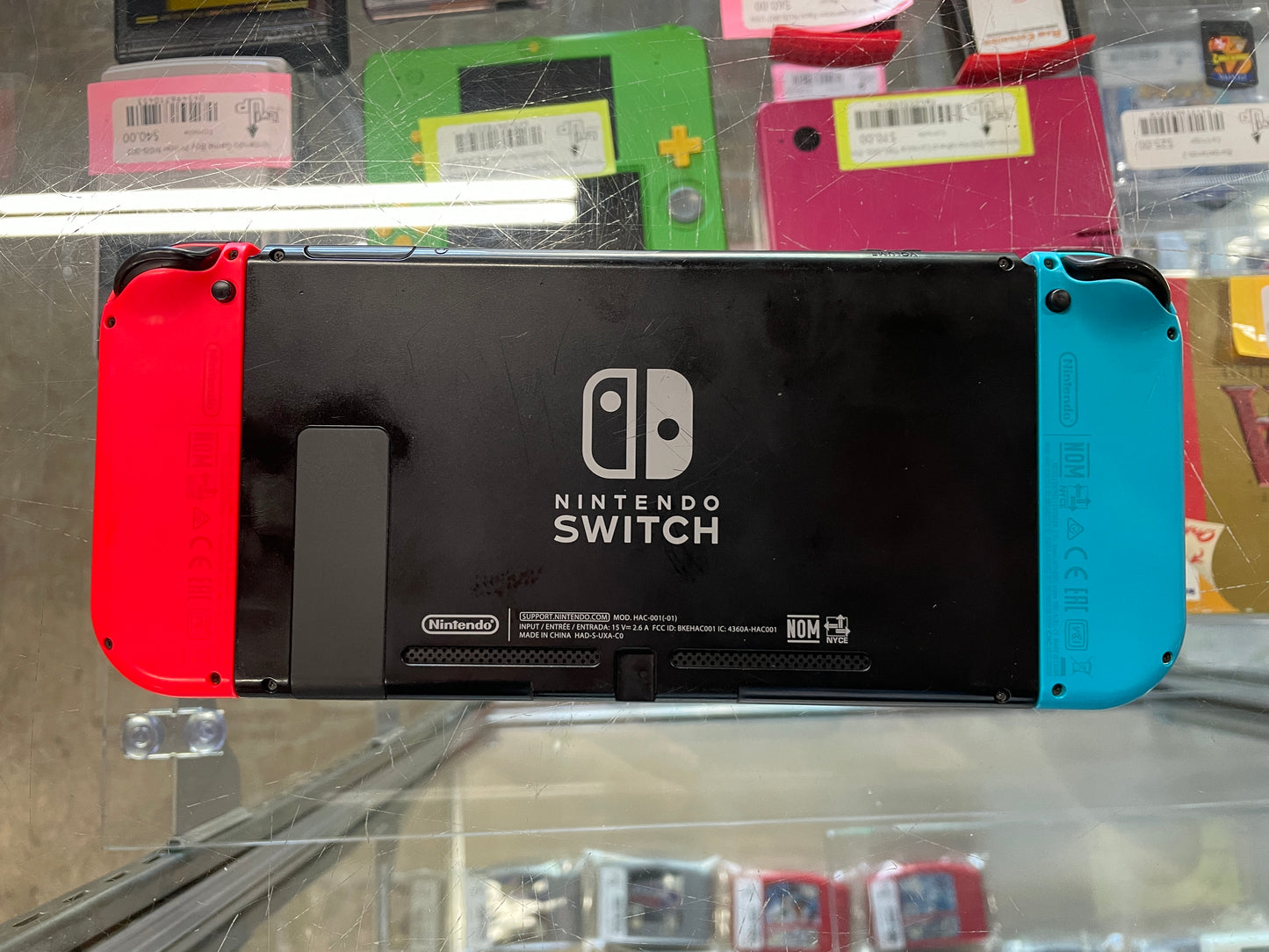 Nintendo Switch Console with Neon Blue & Red Joy Cons (HAC001) Switch