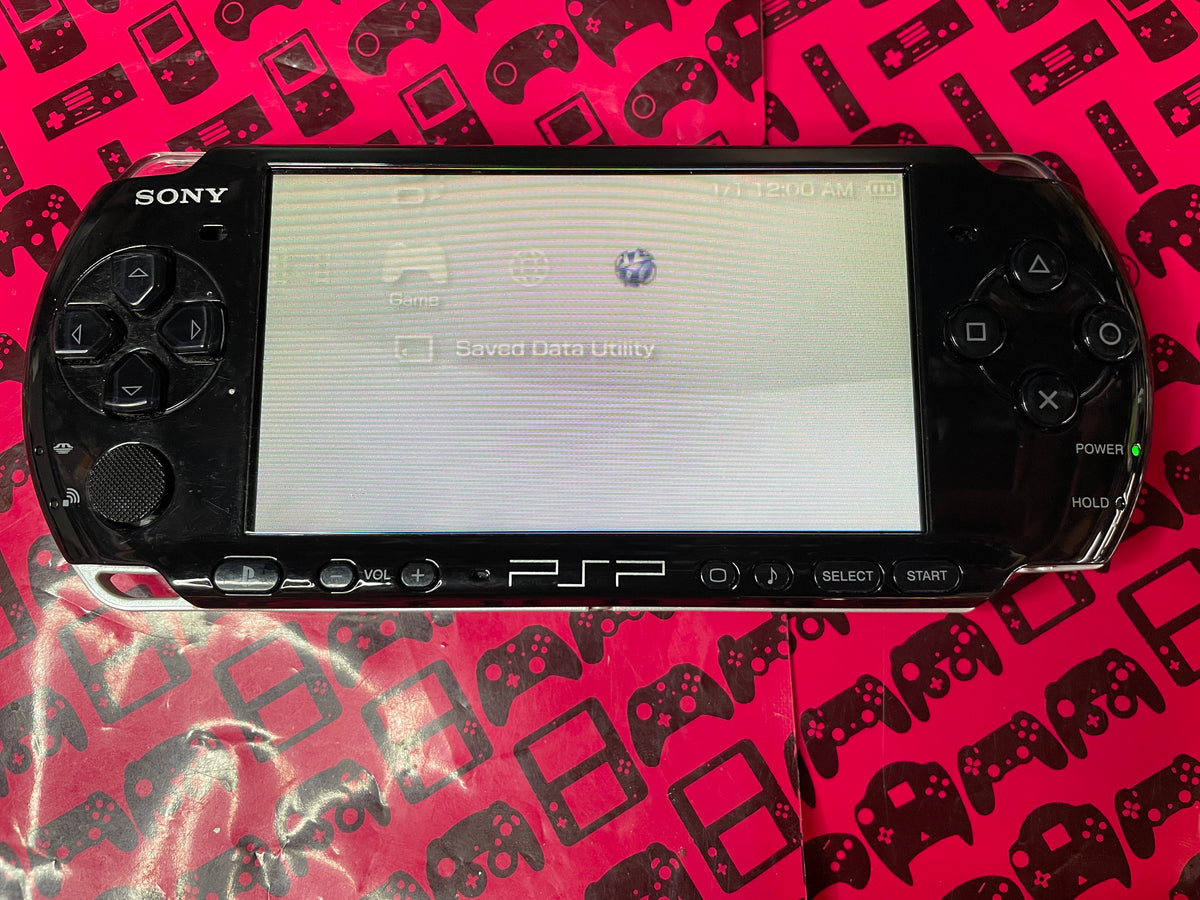 Black/ Piano Black PSP 3001 Console PSP