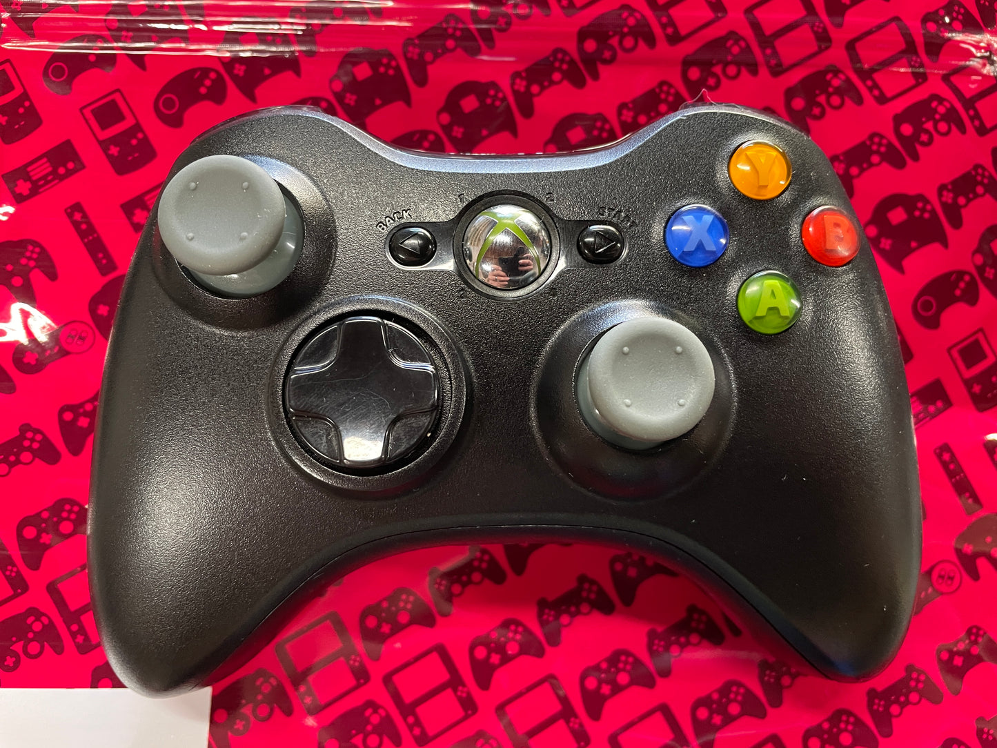 Black Microsoft Xbox 360 Wireless Controller (Model 1403) Xbox 360