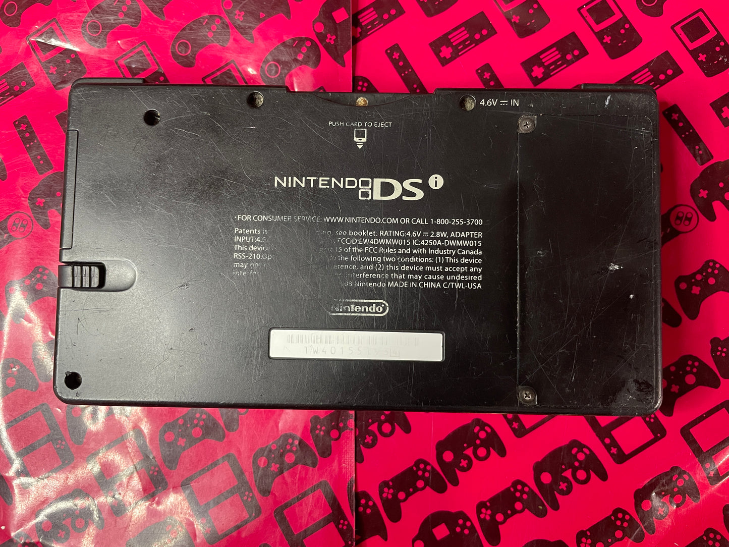 Black Nintendo DSi System TWL-001 Nintendo DS