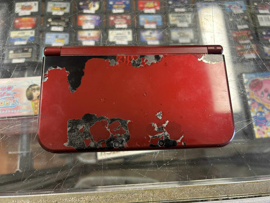 Red New 3DS XL With Pokemon Games Nintendo 3DS