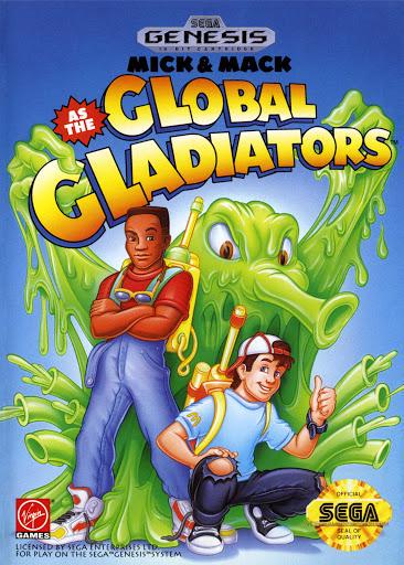 Mick And Mack Global Gladiators Sega Genesis