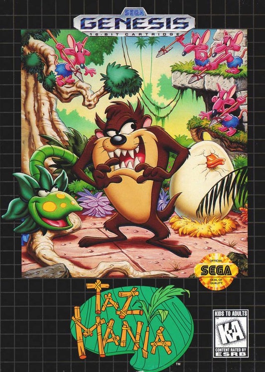Taz-Mania Sega Genesis