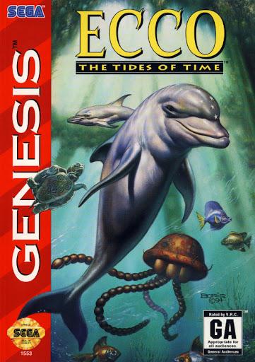 Ecco The Tides Of Time Sega Genesis