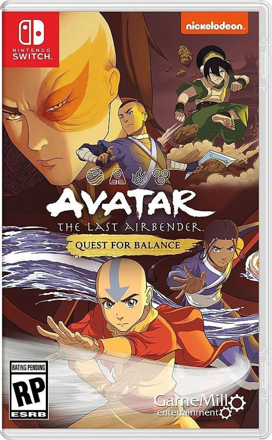 Avatar The Last Airbender: Quest for Balance Nintendo Switch