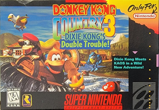 Donkey Kong Country 3 Super Nintendo