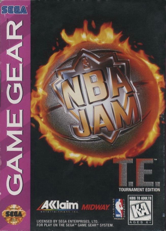 NBA Jam Tournament Edition Sega Game Gear