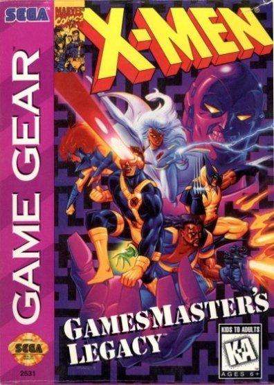 X-Men Gamemaster's Legacy Sega Game Gear