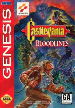 Castlevania: Bloodlines Sega Genesis