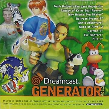 Generator Volume 2 Sega Dreamcast