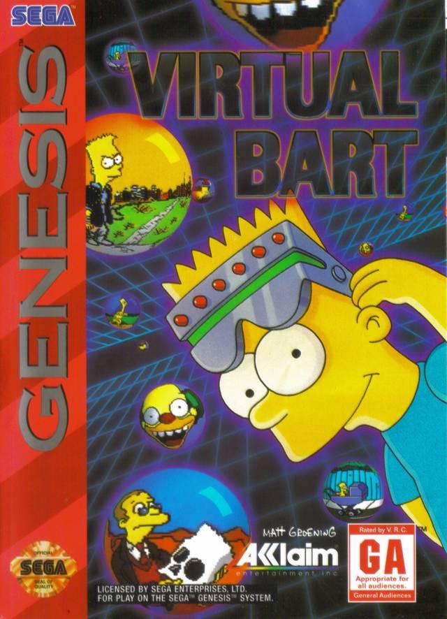 Virtual Bart Sega Genesis