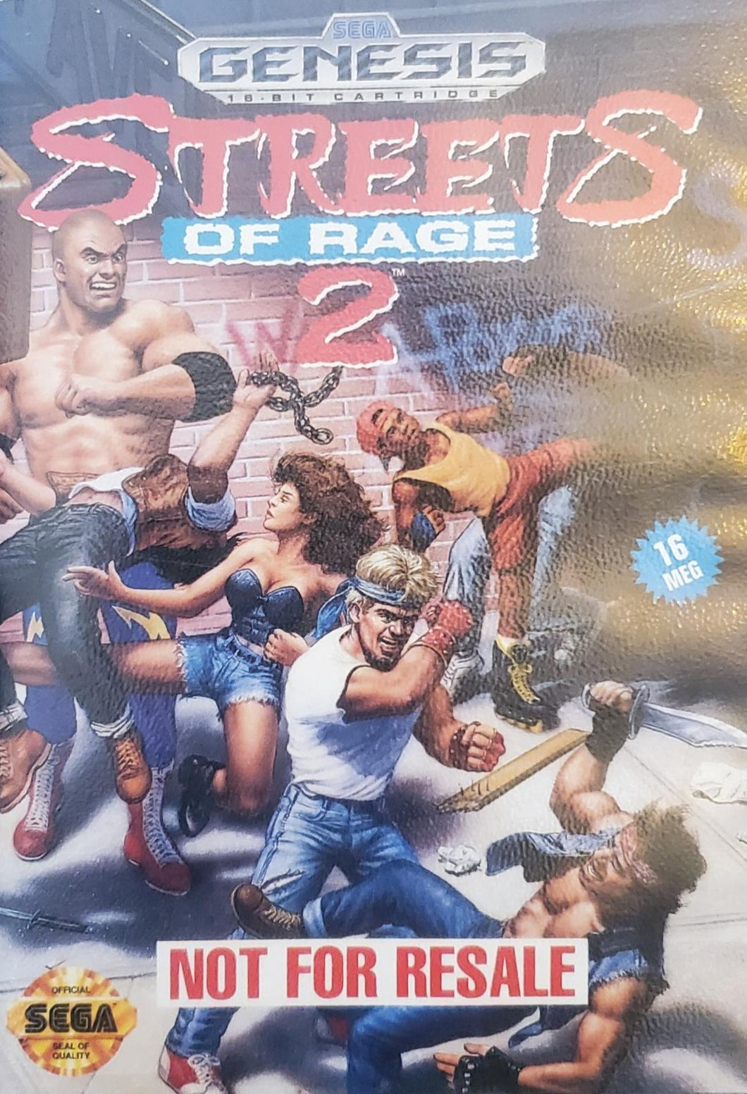 Streets of Rage 2 [Not For Resale] Sega Genesis