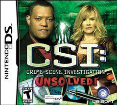 CSI: Crime Scene Investigation Unsolved Nintendo DS