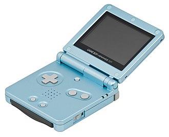 Pearl Blue GameBoy Advance SP [AGS-101] GameBoy Advance