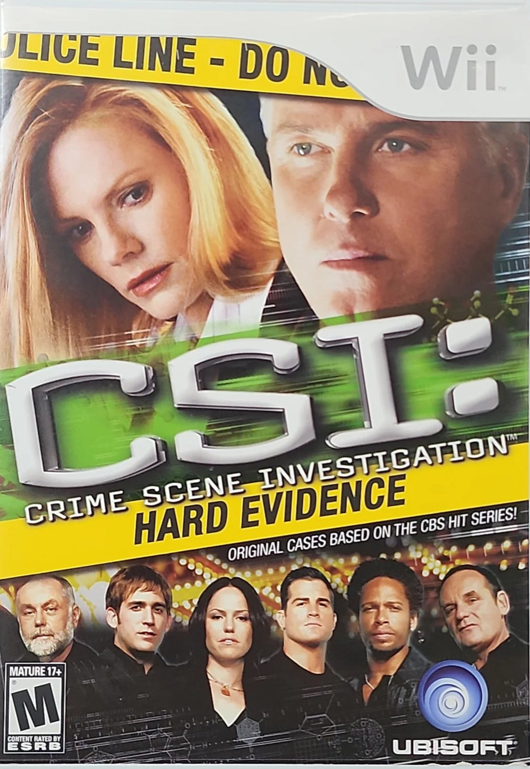 CSI Hard Evidence Wii