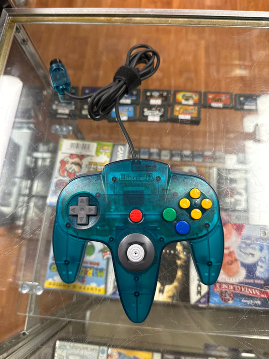 Funtastic Ice Blue N64 Controller Nintendo 64