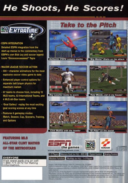 ESPN MLS ExtraTime Playstation 2