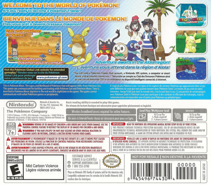 Pokemon Moon Nintendo 3DS