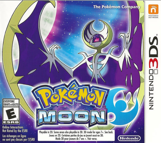 Pokemon Moon Nintendo 3DS