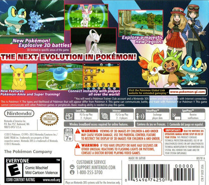 Pokemon Y Nintendo 3DS