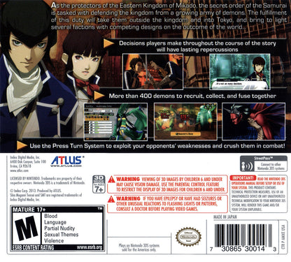 Shin Megami Tensei IV Nintendo 3DS