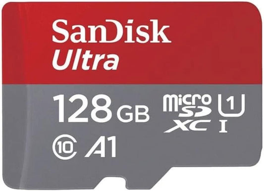 SanDisk 128GB Ultra microSDXC UHS-I Memory Card