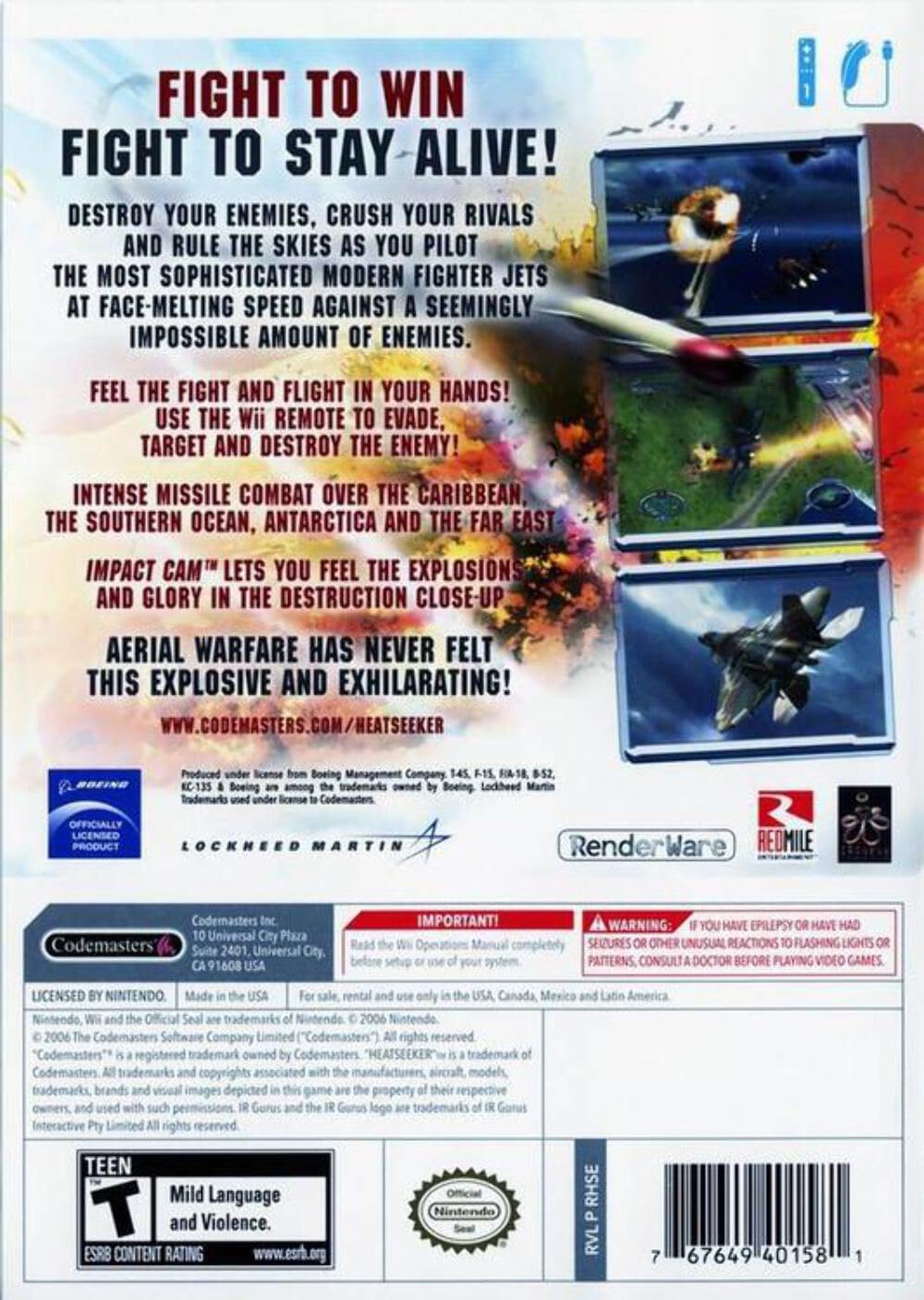 Heatseeker Wii