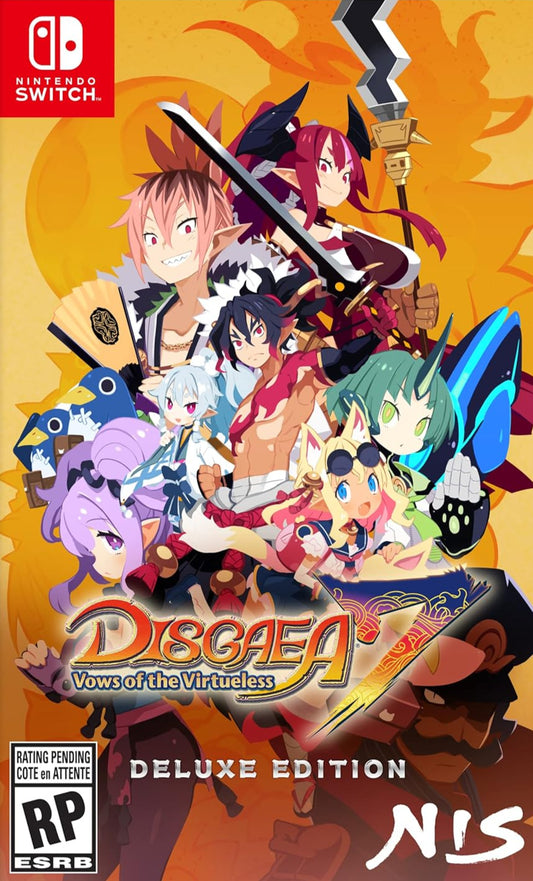 Disgaea 7: Vows of the Virtueless: Deluxe Edition Nintendo Switch