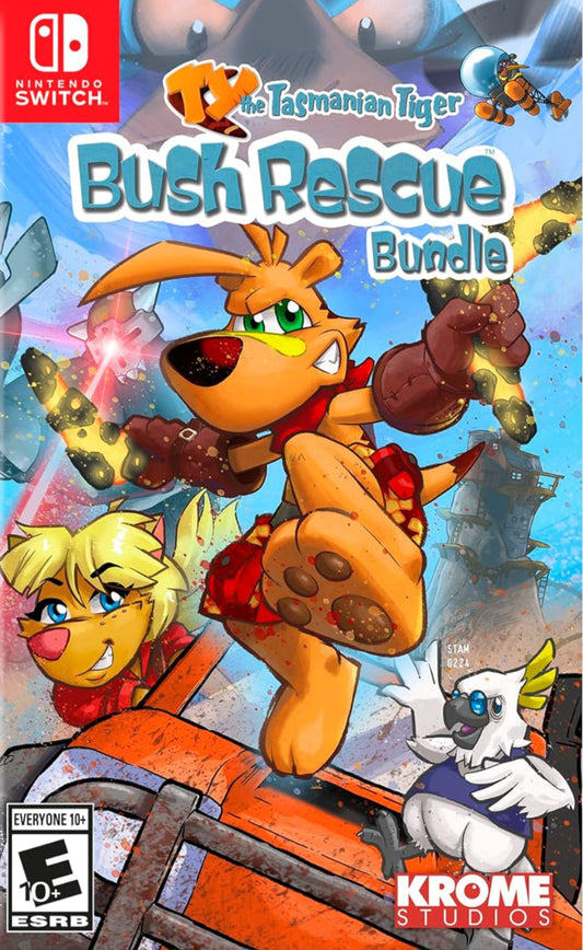 TY The Tasmanian Tiger HD: Bush Rescue Bundle Nintendo Switch