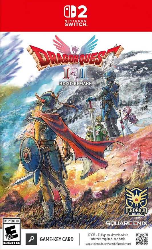 Dragon Quest I And II HD 2D Remake Nintendo Switch 2