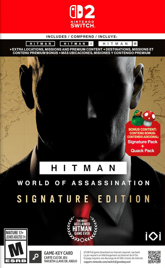 Hitman World Of Assassination: Signature Edition Nintendo Switch 2