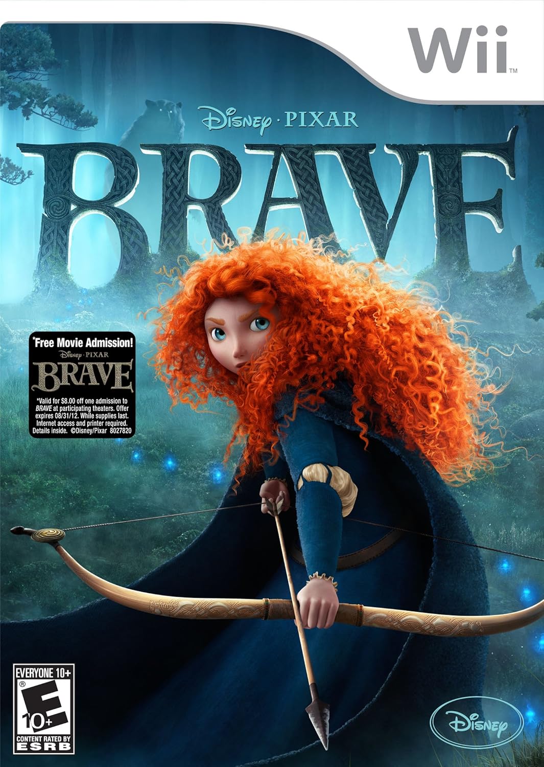 Brave The Video Game Wii No Manual