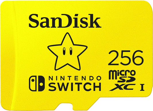 SanDisk 256GB microSDXC Card Licensed for Nintendo Switch